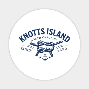 Knotts Island, NC Beach Knot Summer Vacation Magnet